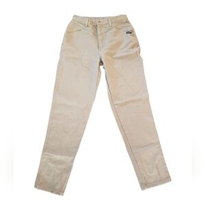 Vintage Rockies Rocky Mountain Jeans Khaki Tan Bareback Jeans 29